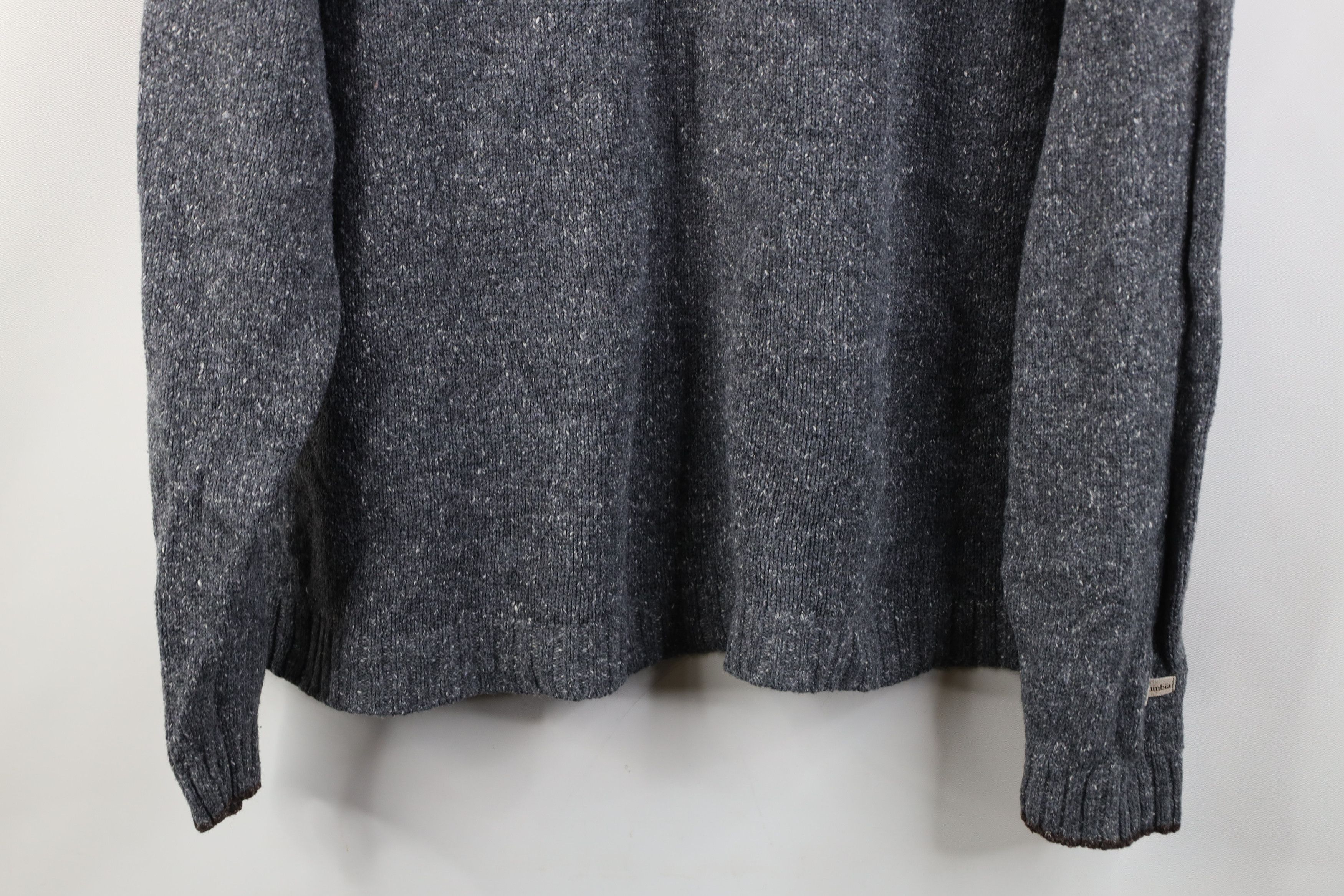 Columbia Vintage 90s Columbia Blend Knit Crewneck Sweater Flecked Size US XL / EU 56 / 4 - 3 Thumbnail