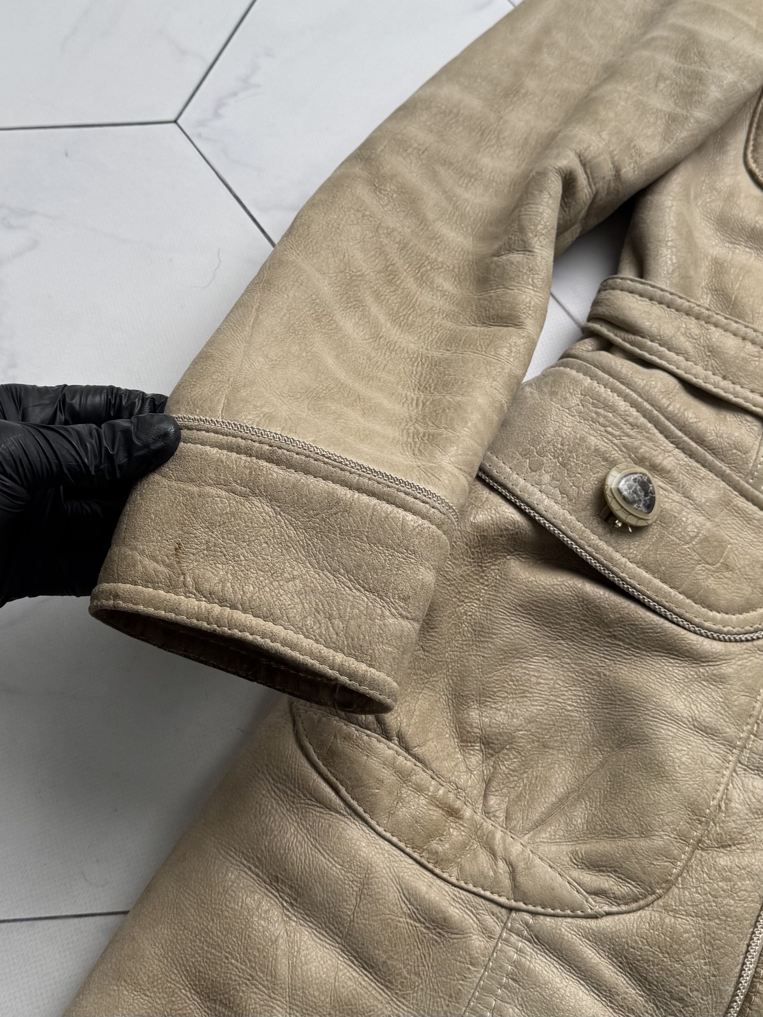 Vintage Vintage Real Shearling Coat With Hood And Belt (B250)D15E2 Size XS / US 0-2 / IT 36-38 - 8 Thumbnail