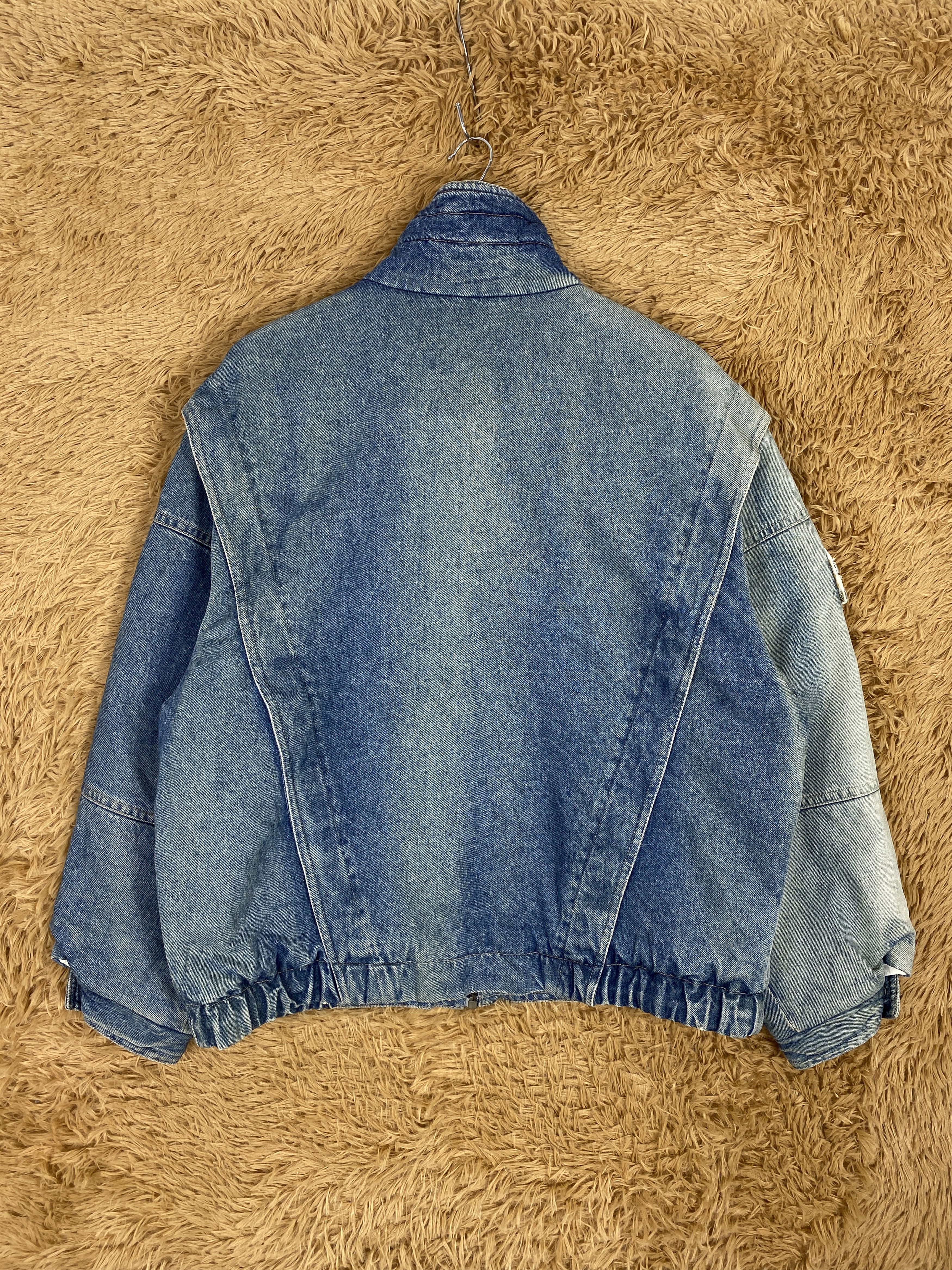 Marlboro Vintage Marlboro Distress Faded Denim Jacket PJ2435 Size US M / EU 48-50 / 2 - 8 Thumbnail
