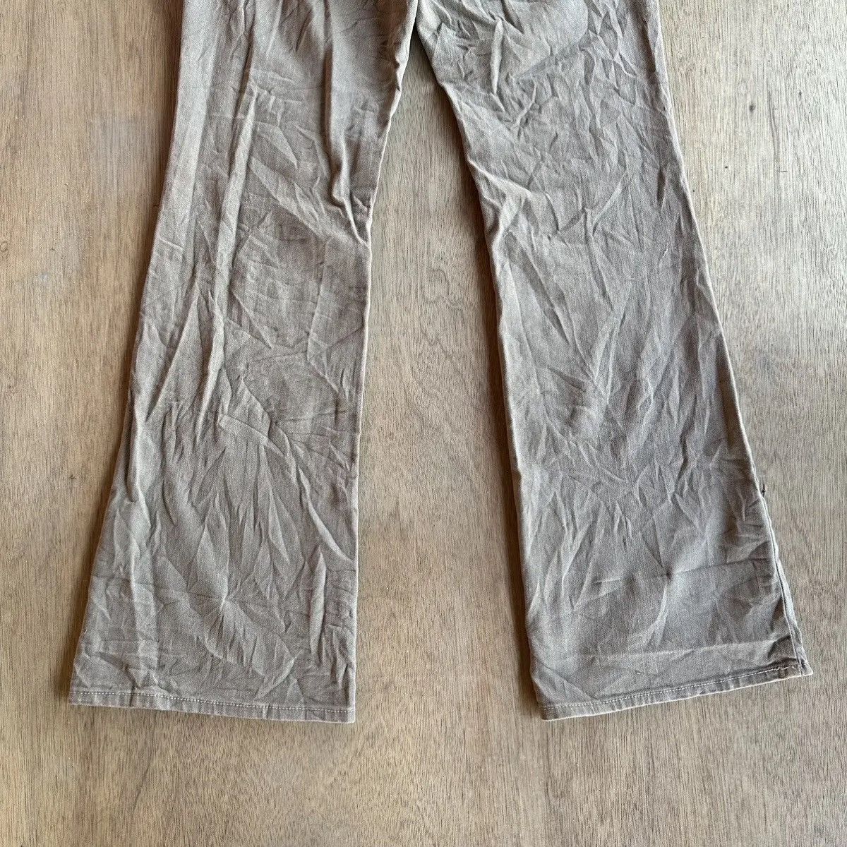 Japanese Brand × honeyee.com VINTAGE J-HONEY JEANS FLARE/BOOTCUT TROUSERS BLANK PANTS Size 29" - 12 Thumbnail