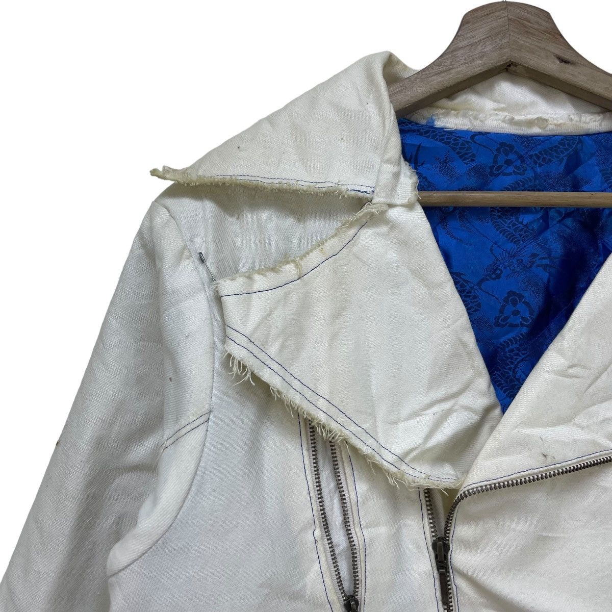 Custom Double Collar Jacket Punk Rock Style Riot Riot