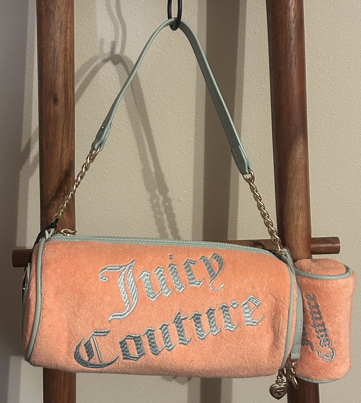 Juicy Couture Juicy Couture Choose Juicy II Barrel Bag Peach Fuzz Size ONE SIZE - 2 Thumbnail