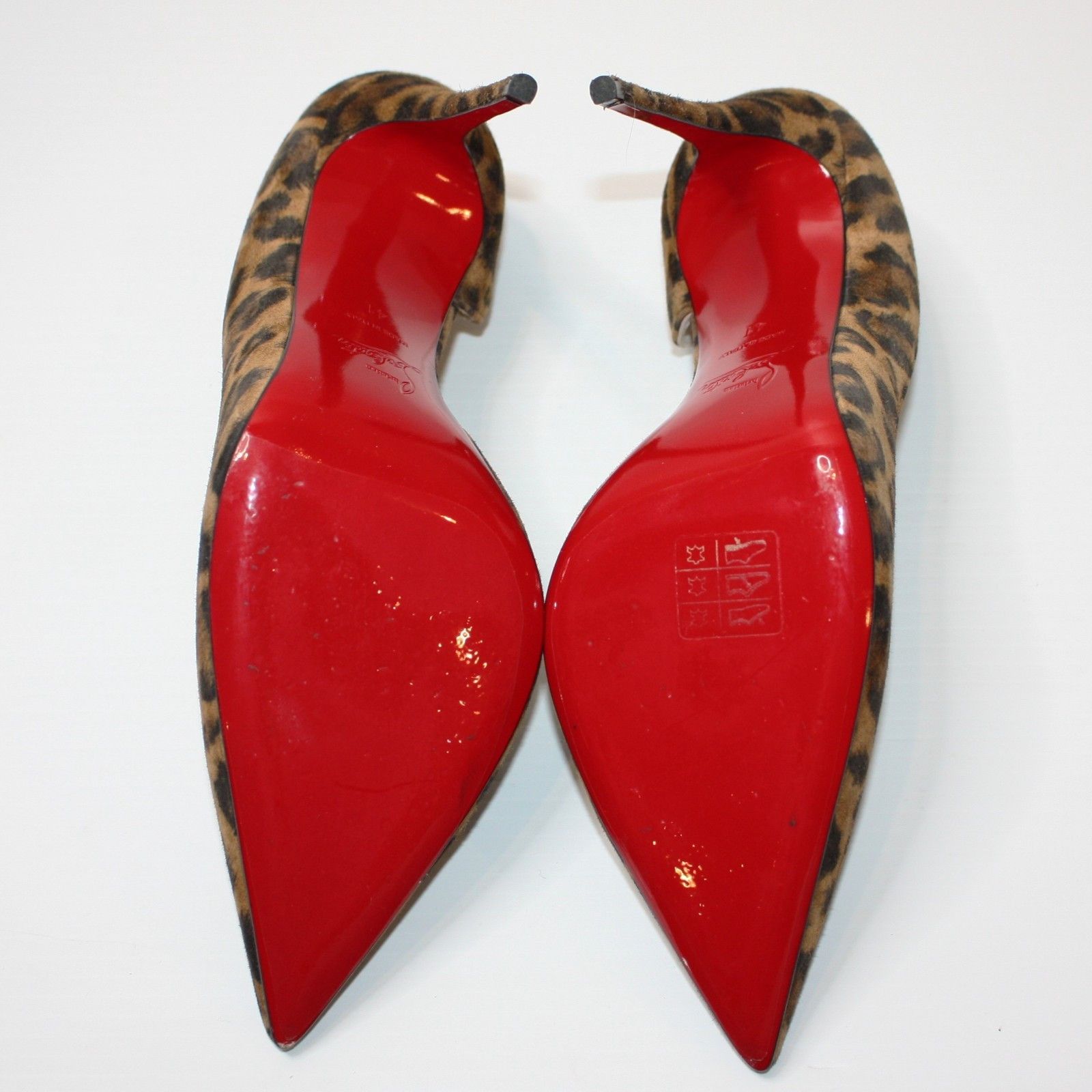 Christian Louboutin Iriza 100 Leopard Kitty Pony Hair Pump Shoes EU 41 / US 11 Size US 11 / IT 41 - 6 Thumbnail