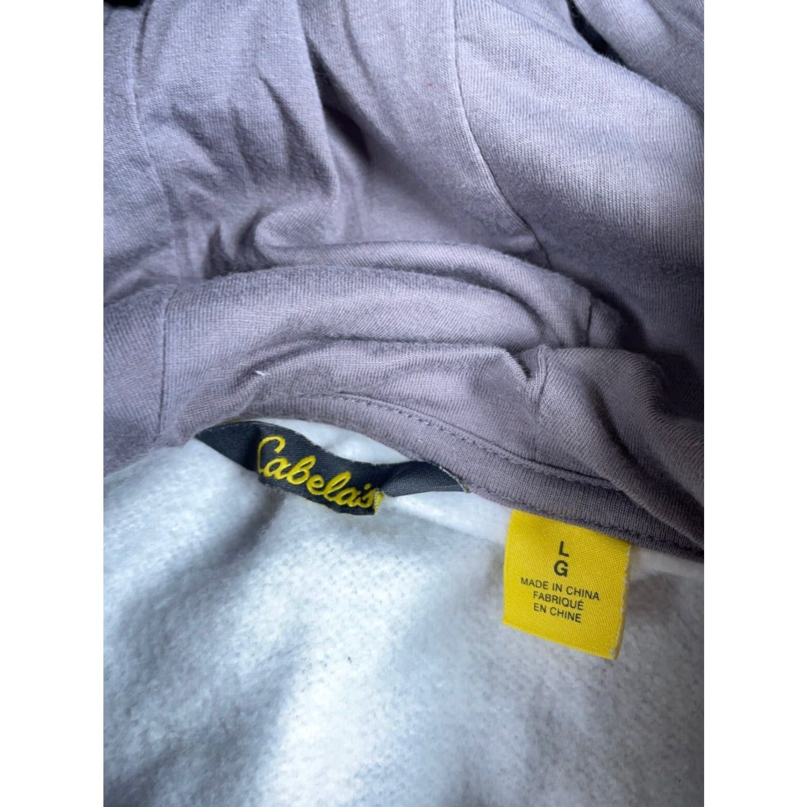 Vintage **Women's Cabela's Large White Gray Camo Embroidered Hoodie** User: **Cabela's Large White Gray Camo Embroidered Women's Hoodie** Size L / US 10 / IT 46 - 3 Thumbnail