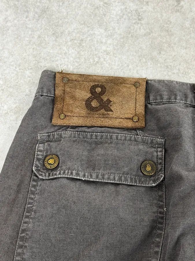 Dolce & Gabbana 2000s Dolce & Gabbana Brown Cargo Pants Size US 30 / EU 46 - 11 Thumbnail