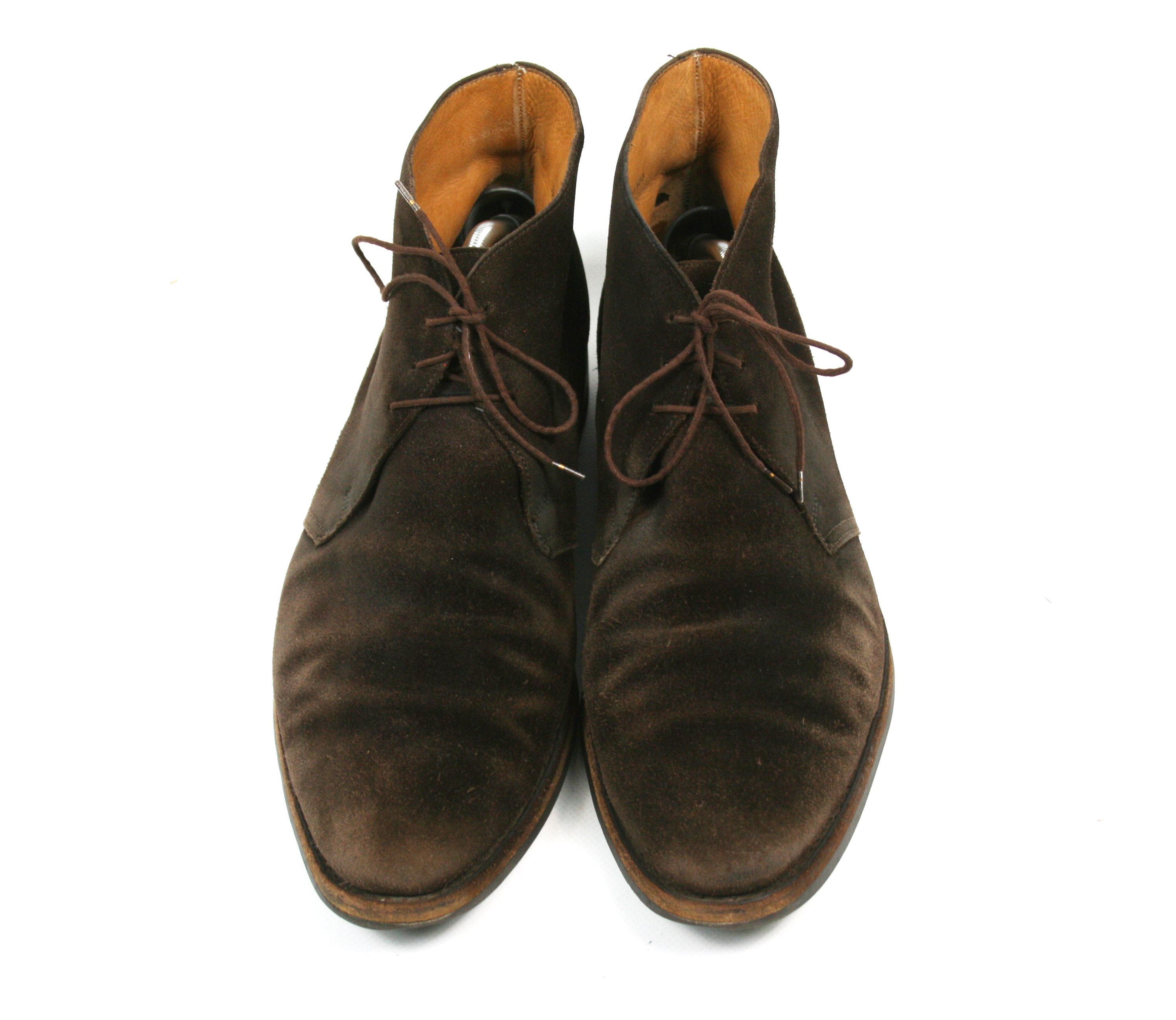 Crockett & Jones Bodmin Suede Chukka Boots Made in England Size US 11.5 / EU 44-45 - 7 Thumbnail