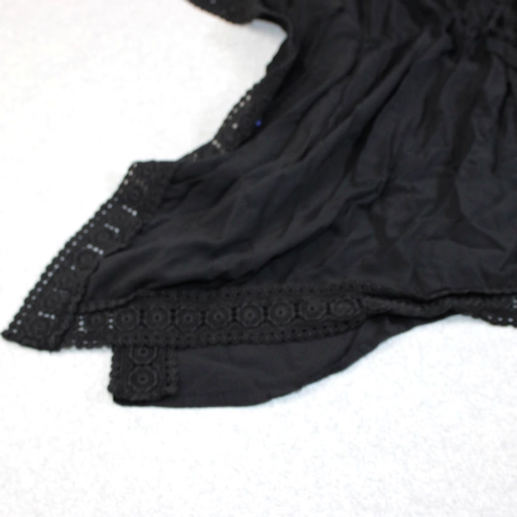 Vintage La Blanca Bikini Set Women 10 Top 12 Bottom Black High-Waisted Cover Up 3 Piece Set Beach Sauntering Swimwear Women Size L / US 10 / IT 46 - 7 Thumbnail