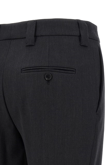 Prada PRADA Gray Wool Pants New & Authentic Size 28" / US 6 / IT 42 - 4 Thumbnail