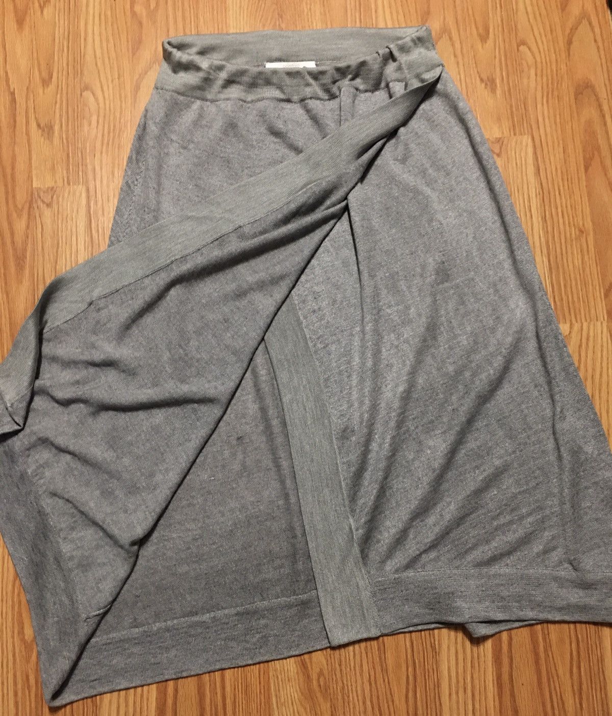 Bamford BAMFORD England Linen Silk Grey Maxi Skirt Size L Size 30" / US 8 / IT 44 - 9 Thumbnail