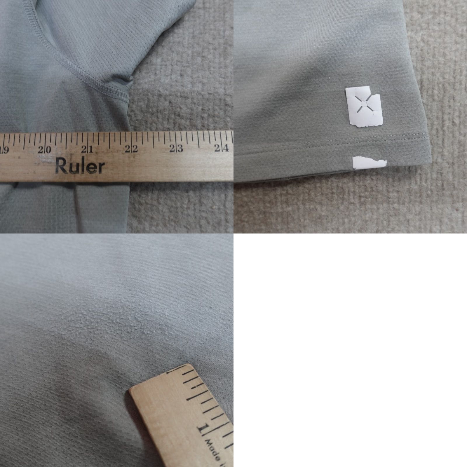 Ten Thousand Ten Thousand T-Shirt XL Gray Solid The Versatile Shirt Mens Short Sleeve Crew Neck Polyester Blend 2020s Size US XL / EU 56 / 4 - 8 Thumbnail