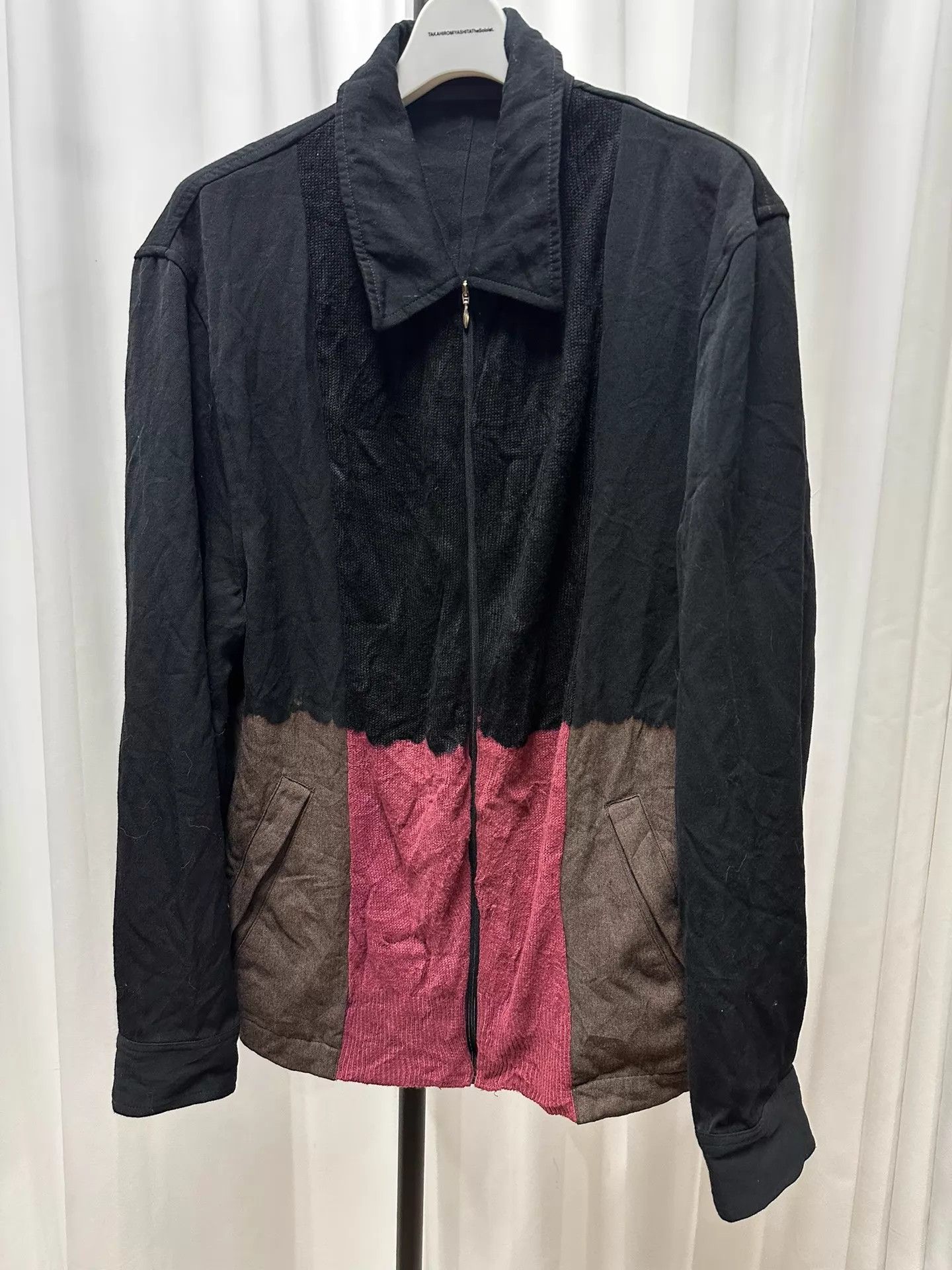 Comme des Garcons Comme des Garcons Homme Plus 93aw Fade Block Jacket M Size US M / EU 48-50 / 2 - 1 Thumbnail