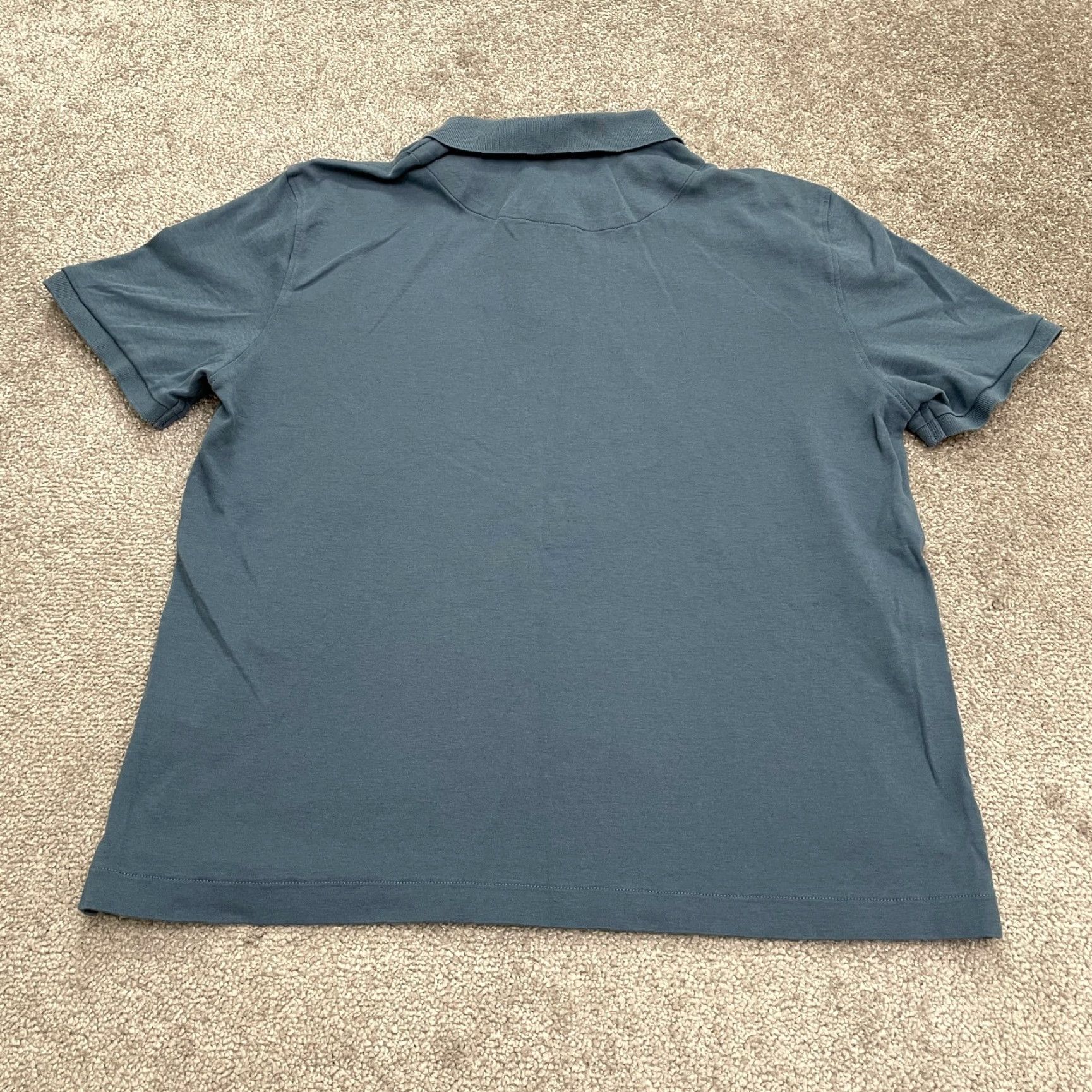 Banana Republic VINTAGE Banana Republic Polo Shirt Mens Large Blue Short Sleeve Collared Golf Tennis Top Size US L / EU 52-54 / 3 - 2 Thumbnail
