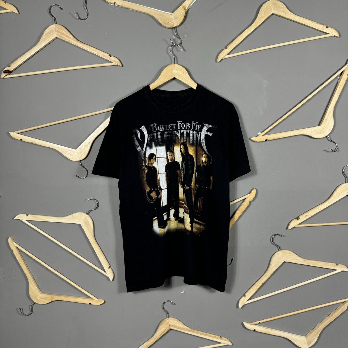 Band Tees Bullet For My Valentine 2008 Y2K Band T-shirt Size US L / EU 52-54 / 3 - 1 Thumbnail
