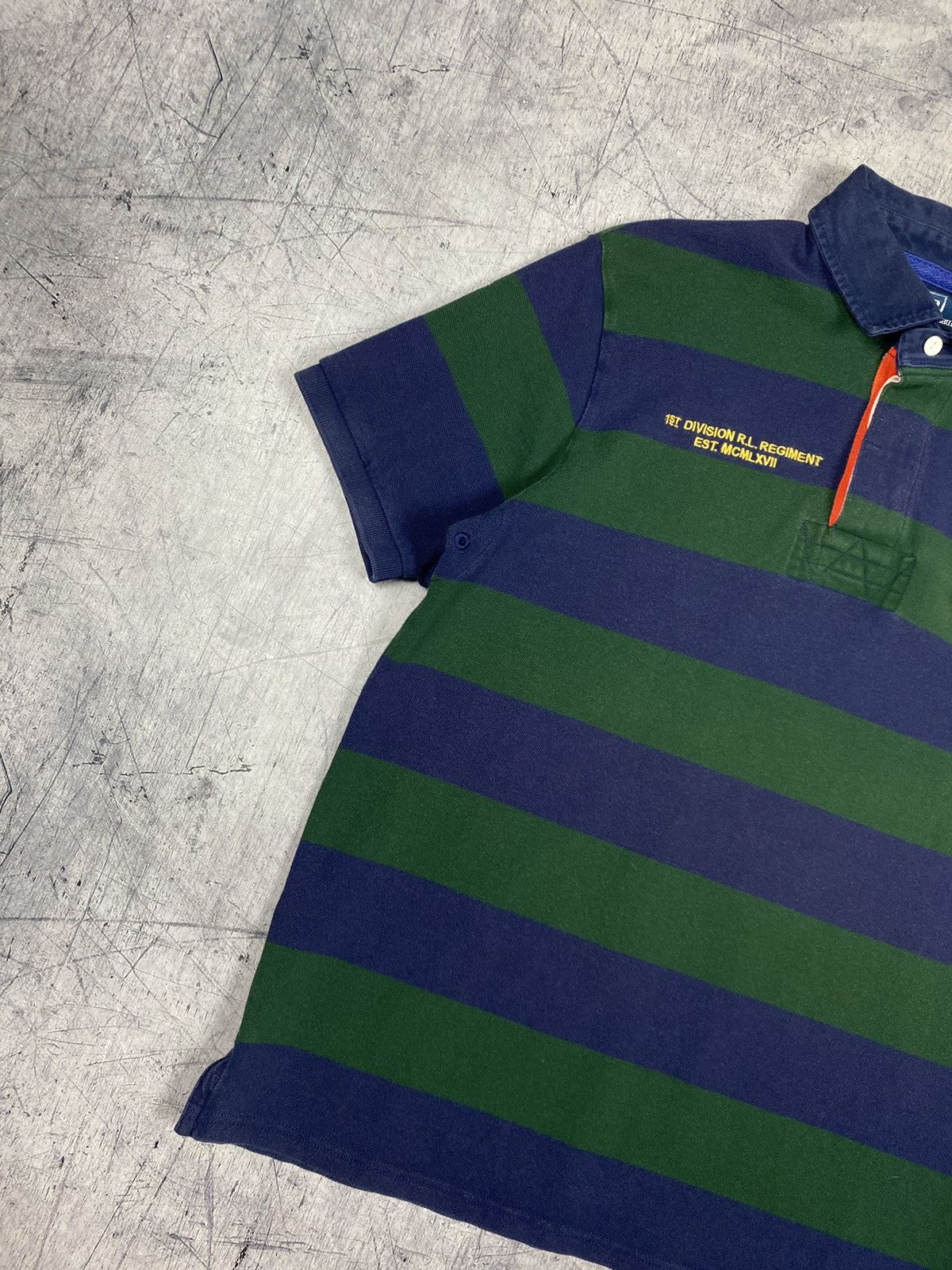 Polo Ralph Lauren Vintage Polo Ralph Lauren Designer Striped T Shirt Tee Size US L / EU 52-54 / 3 - 3 Thumbnail
