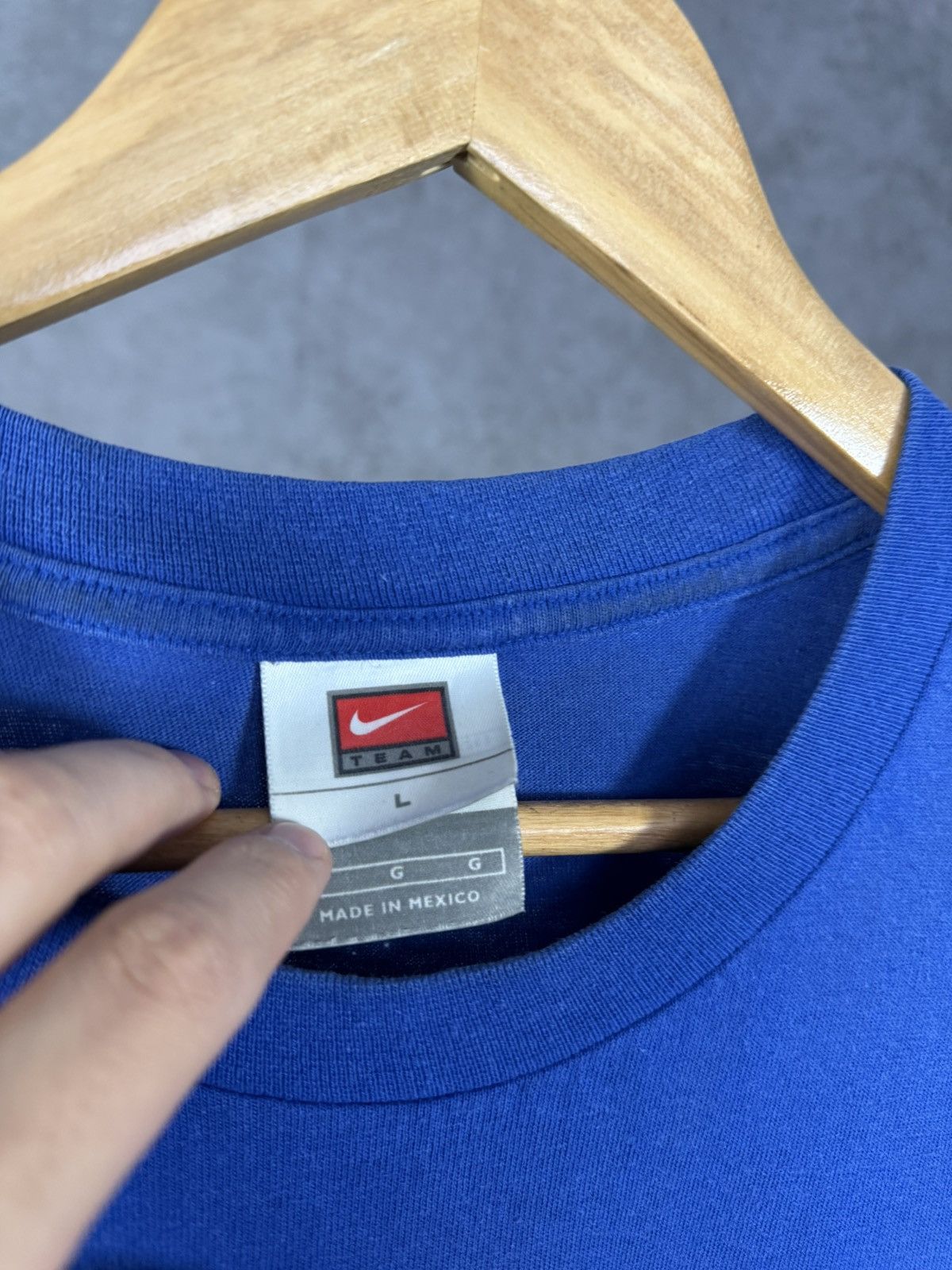Nike × Vintage Nike Florida vintage swoosh streetwear center logo tee Size US L / EU 52-54 / 3 - 5 Thumbnail