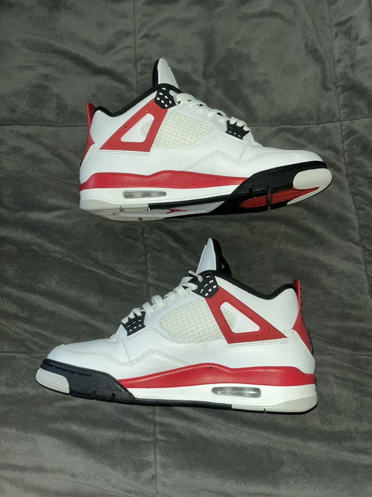 Jordan Brand × Nike JORDAN 4 RED CEMENT Size US 10.5 / EU 43-44 - 4 Thumbnail