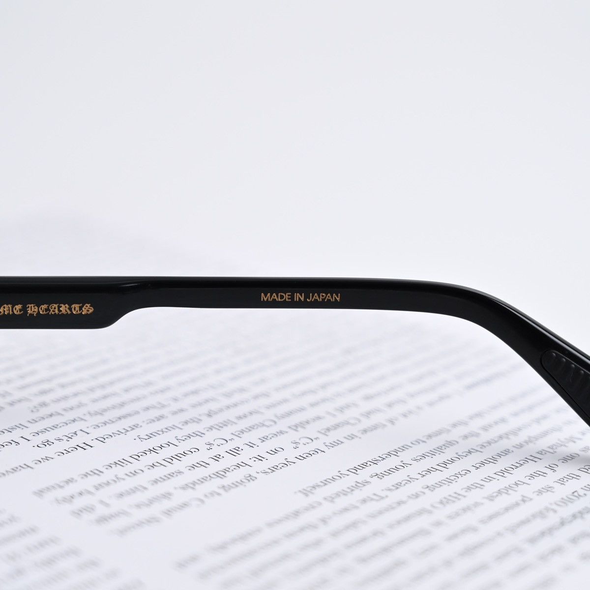 Chrome Hearts CHROME HEARTS DEEP I GOLD PLATED-BLACK-PLASTIC-SUN SUNGLASSES Size ONE SIZE - 5 Thumbnail