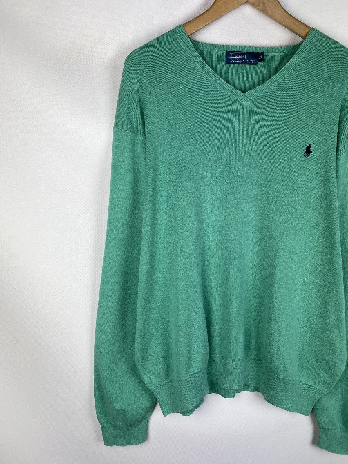 Polo Ralph Lauren Polo by Ralph Lauren vintage men’s v-neck sweater pullover Size US XL / EU 56 / 4 - 2 Thumbnail