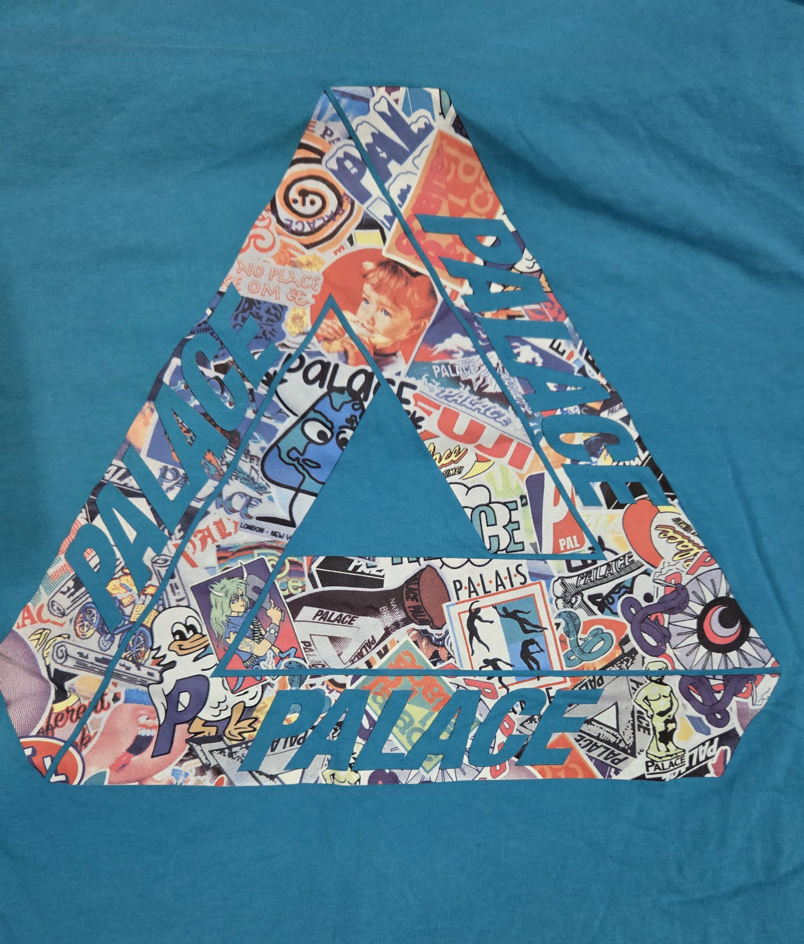 Palace Tri Sticker Pack Tee Size US XL / EU 56 / 4 - 4 Thumbnail