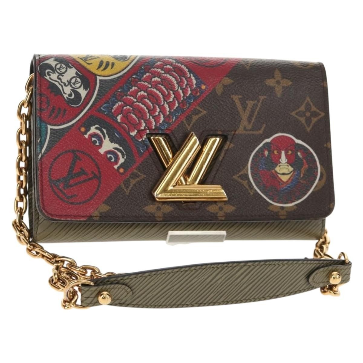 Louis Vuitton Louis Vuitton Twist Chain Wallet Limited Edition Kabuki Stickers Monogram Canvas Size ONE SIZE - 1 Thumbnail
