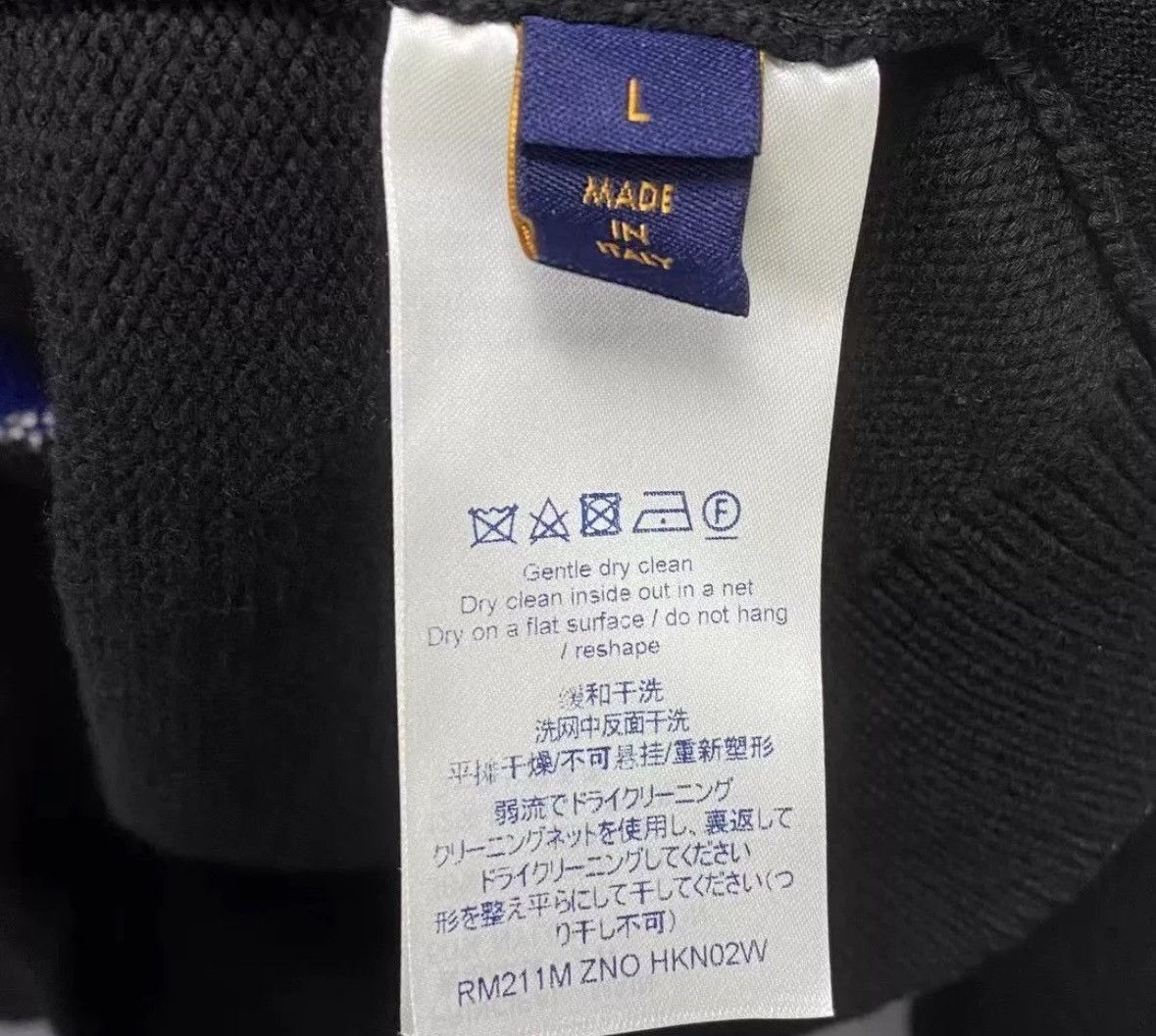 Louis Vuitton Louis Vuitton's latest black NBA knit logo cardigan sweater Size US L / EU 52-54 / 3 - 5 Thumbnail