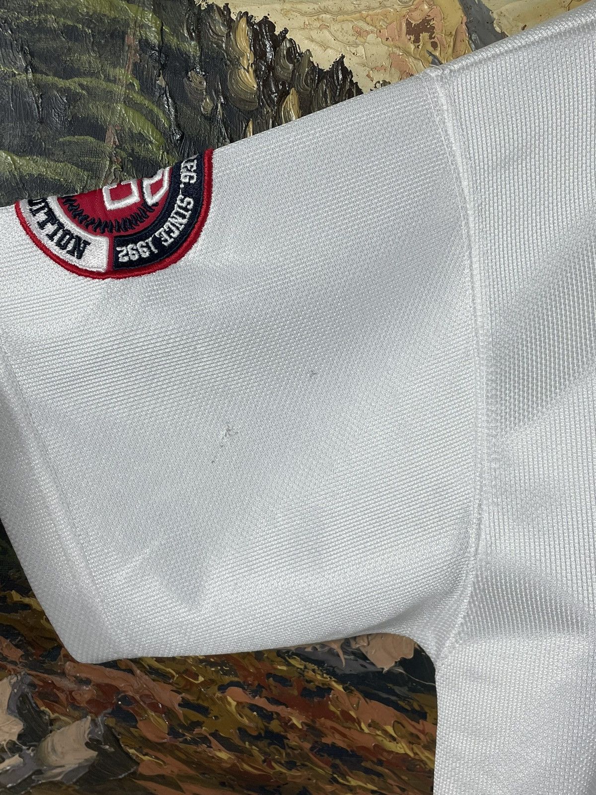 Fubu × Vintage White Retro 00s Fubu T shirt Tee Jersey Skate Baggy Loose Size US M / EU 48-50 / 2 - 11 Thumbnail