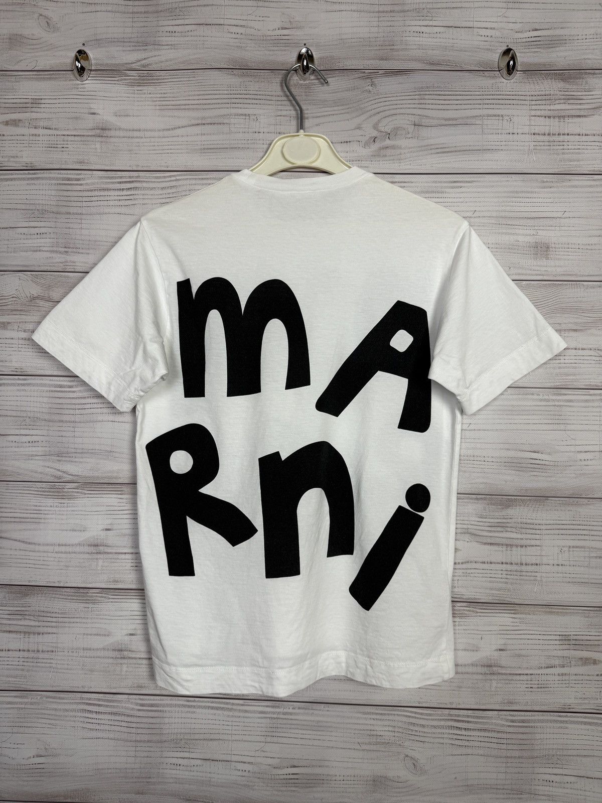 Marni Marni Luxury tee big over print logo Size US S / EU 44-46 / 1 - 2 Thumbnail