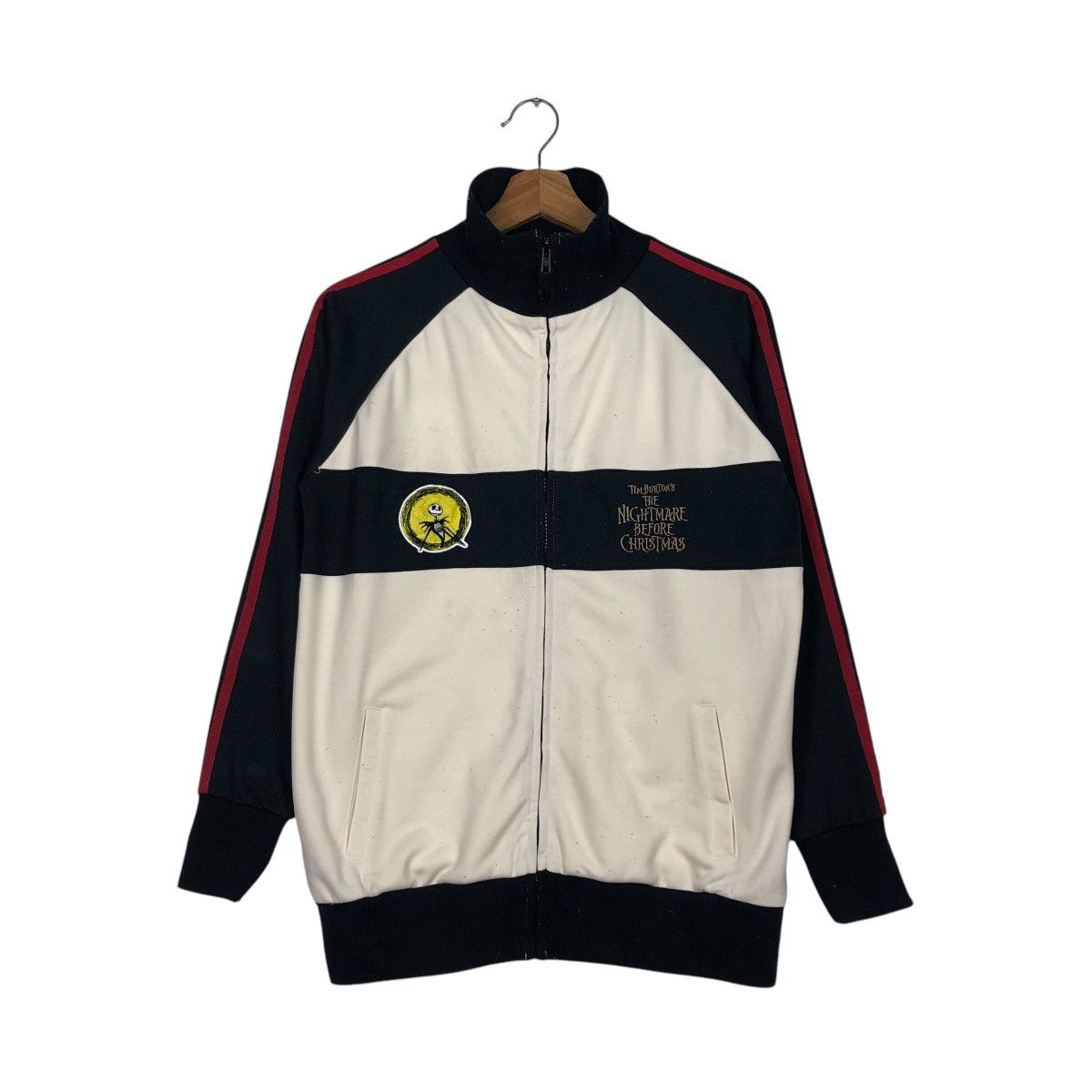 Japanese Brand 📌Vintage Zipper Jacket Tim Burtons The Nightmare Before Size US M / EU 48-50 / 2 - 2 Thumbnail