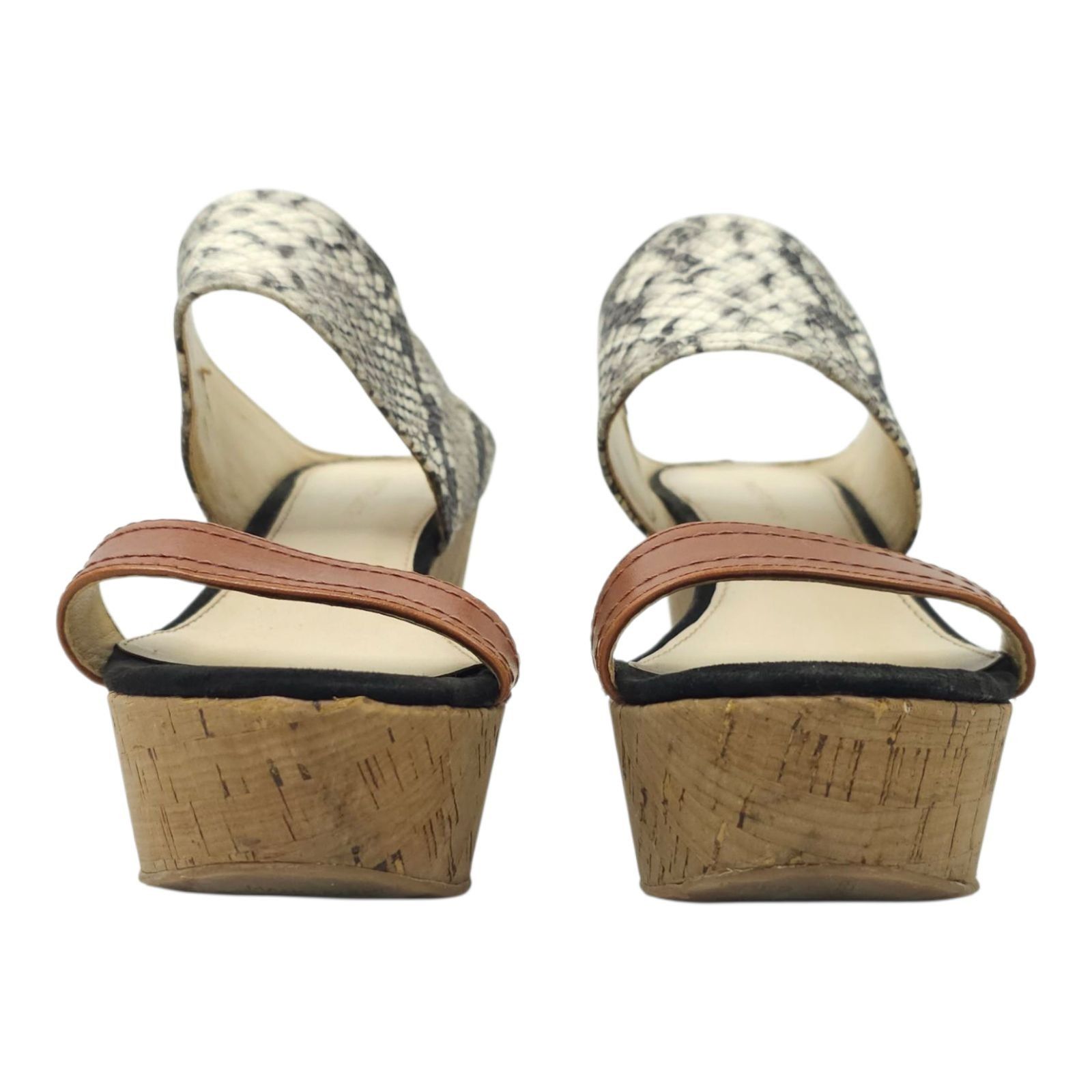 Marc Fisher Marc Fisher Shelbee 2 Sandals Womens 6.5 M Reptile Print Size US 6.5 / IT 36.5 - 3 Thumbnail