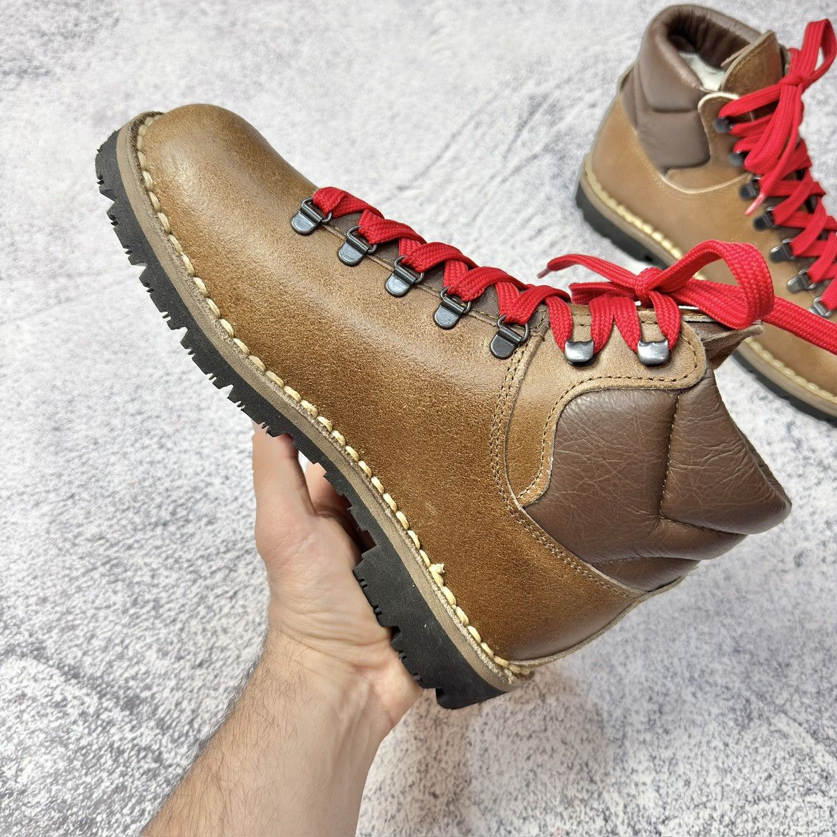 Vintage Vintage Hiking Trekking Boots Italy US8 UK7 EU41 26cm Size US 8 / EU 41 - 5 Thumbnail