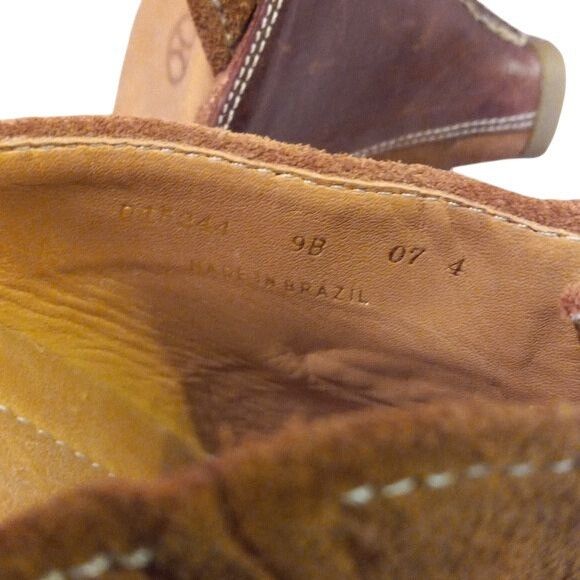 Cole Haan Cole Haan Size 9B Womens Brown Suede Slip-On Mule Heeled Sho Size US 9 / IT 39 - 9 Thumbnail