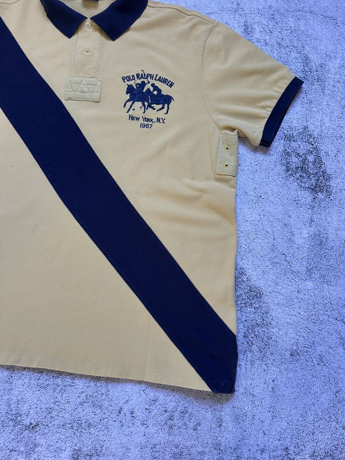 Polo Ralph Lauren Vintage Polo Ralph Lauren Yellow Fit Big Logo Y2K Size US XL / EU 56 / 4 - 9 Thumbnail