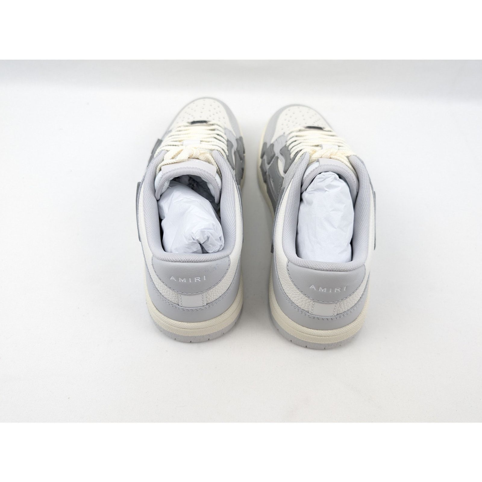 Amiri o1rshd1 Skeleton Low Top Sneakers in Grey Size US 8 / EU 41 - 19 Thumbnail