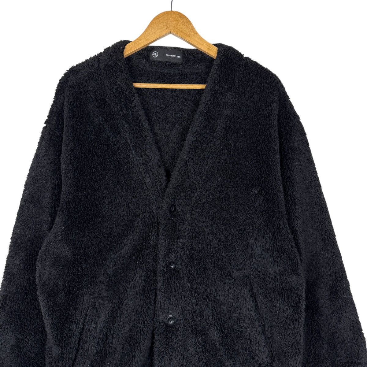 GU Undercover Gu faux fur Fleece button cadigan 🔥SHIP WITH DHL Size US M / EU 48-50 / 2 - 3 Thumbnail