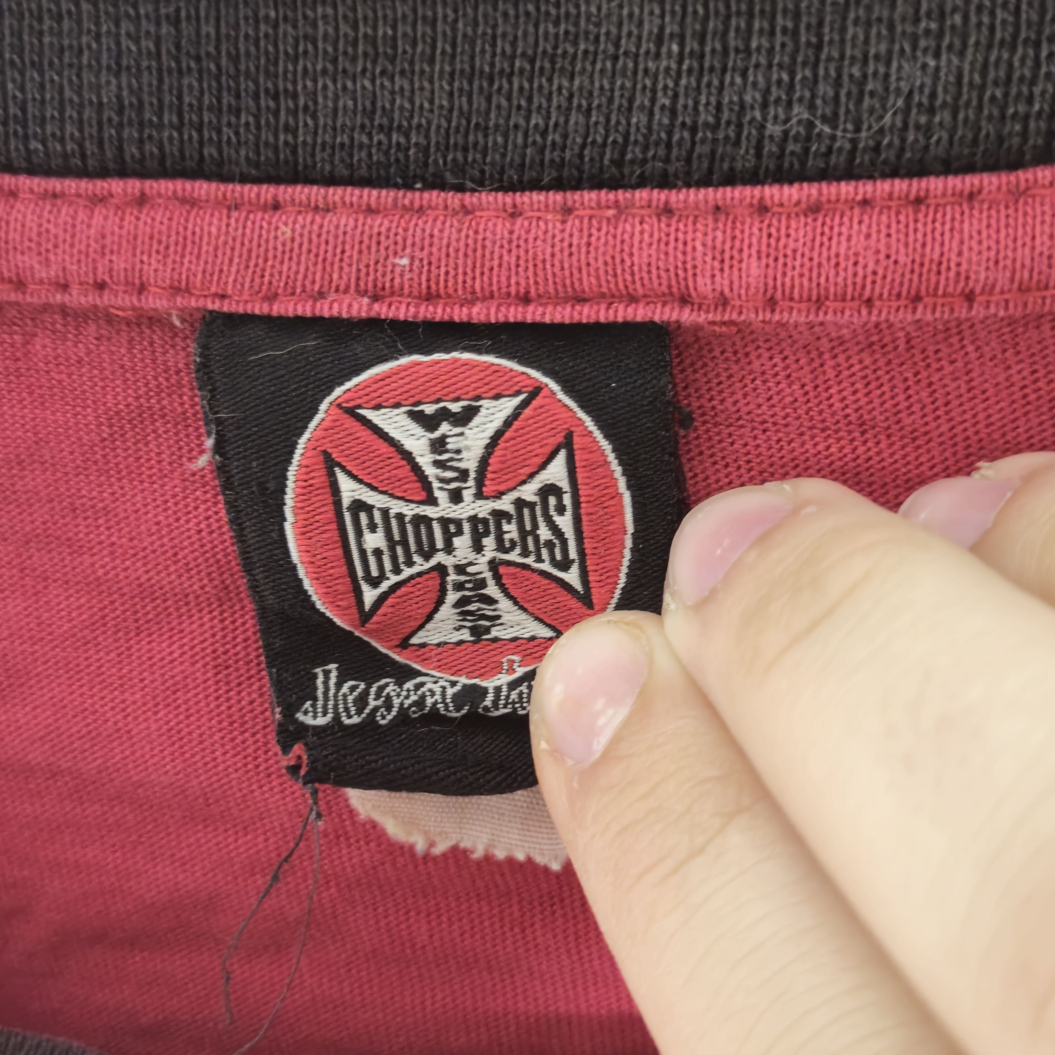 Other Vintage West Coast Choppers Double Sided Shirt Size XL Size US XL / EU 56 / 4 - 5 Thumbnail