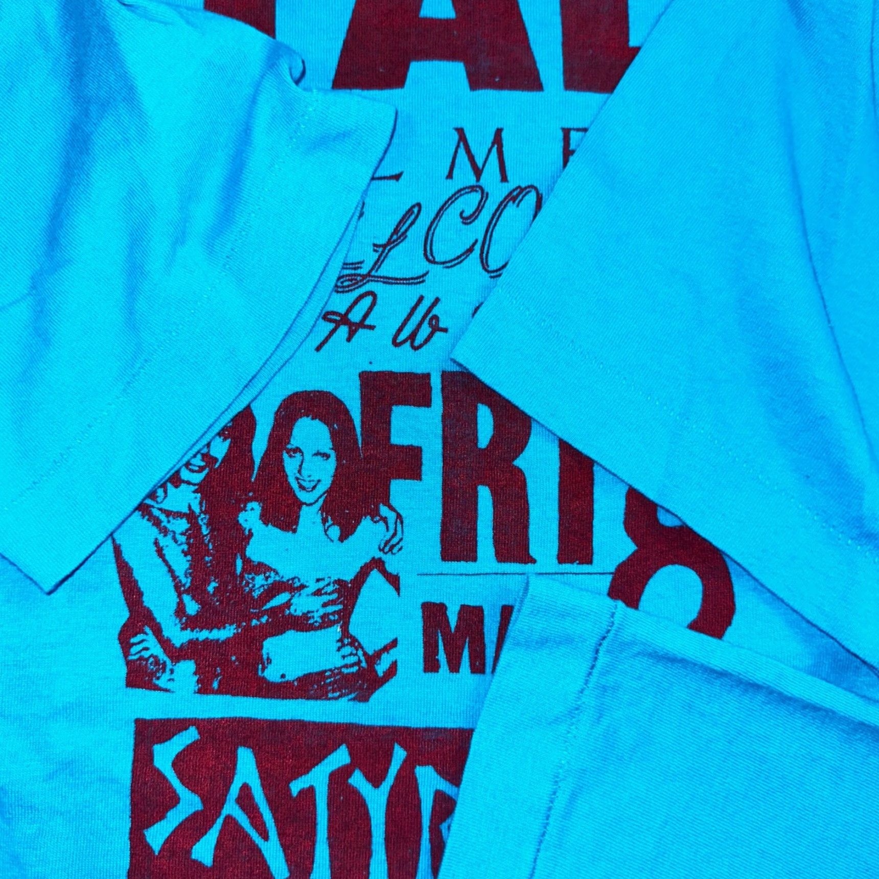 Fruit Of The Loom VINTAGE Sub Pop Tad Concert 90s VTG T Shirt Helemt Hellcows Seaweed Satyricon Nirvana M Men Medium Blue Shirt 90s Theme Size US M / EU 48-50 / 2 - 6 Thumbnail