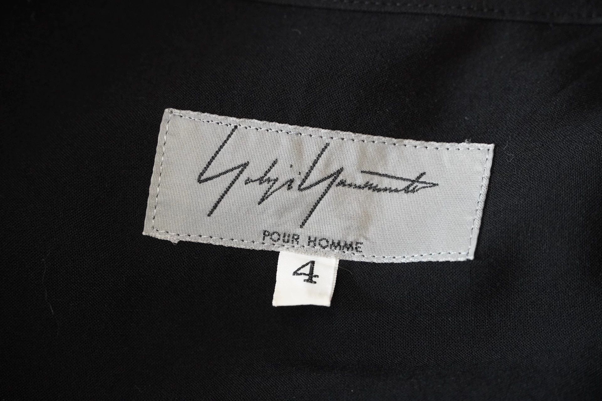 Yohji Yamamoto Yohji Yamamoto 13SS 3-Pocket Rayon Long Shirt Size 4 Size US XL / EU 56 / 4 - 6 Thumbnail