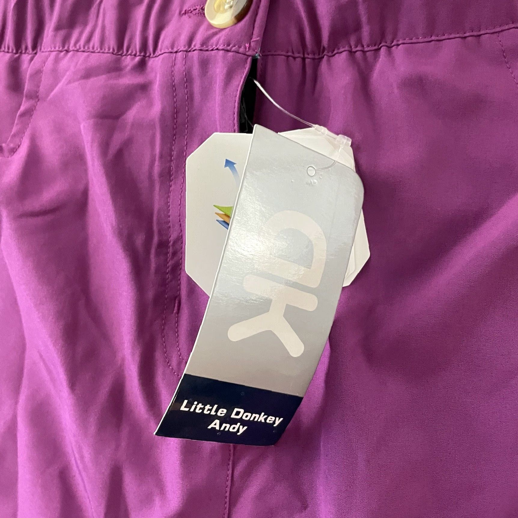 Vintage VINTAGE Little Donkey Andy DryTech Golf Skirt Women's 2XL Purple Skirt Knee Length A-Line Logo Womens Size 40" / US 18 - 2 Thumbnail