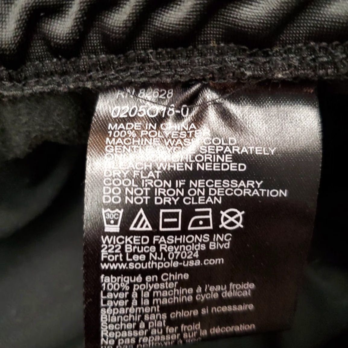 Southpole Southpole Pants Men XL Black Striped Performance Fleece Warm Up Track Zip Pocket - Sports Pants, Men XL, Black, Striped, Drawstring, Elastic Waist Size US 36 / EU 52 - 5 Thumbnail