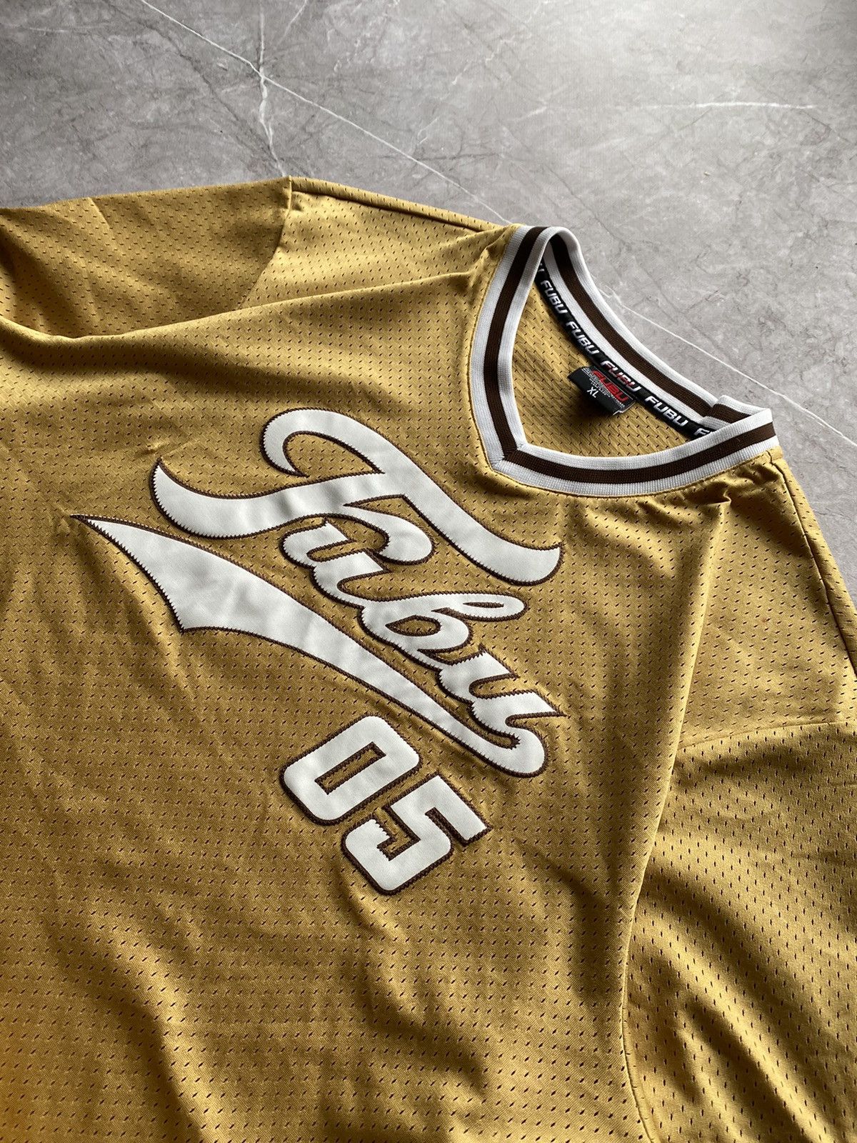 Fubu Vintage Y2K Fubu 05 Rap Boxy Jersey T-Shirt Retro Hip Hop Size US XL / EU 56 / 4 - 4 Thumbnail