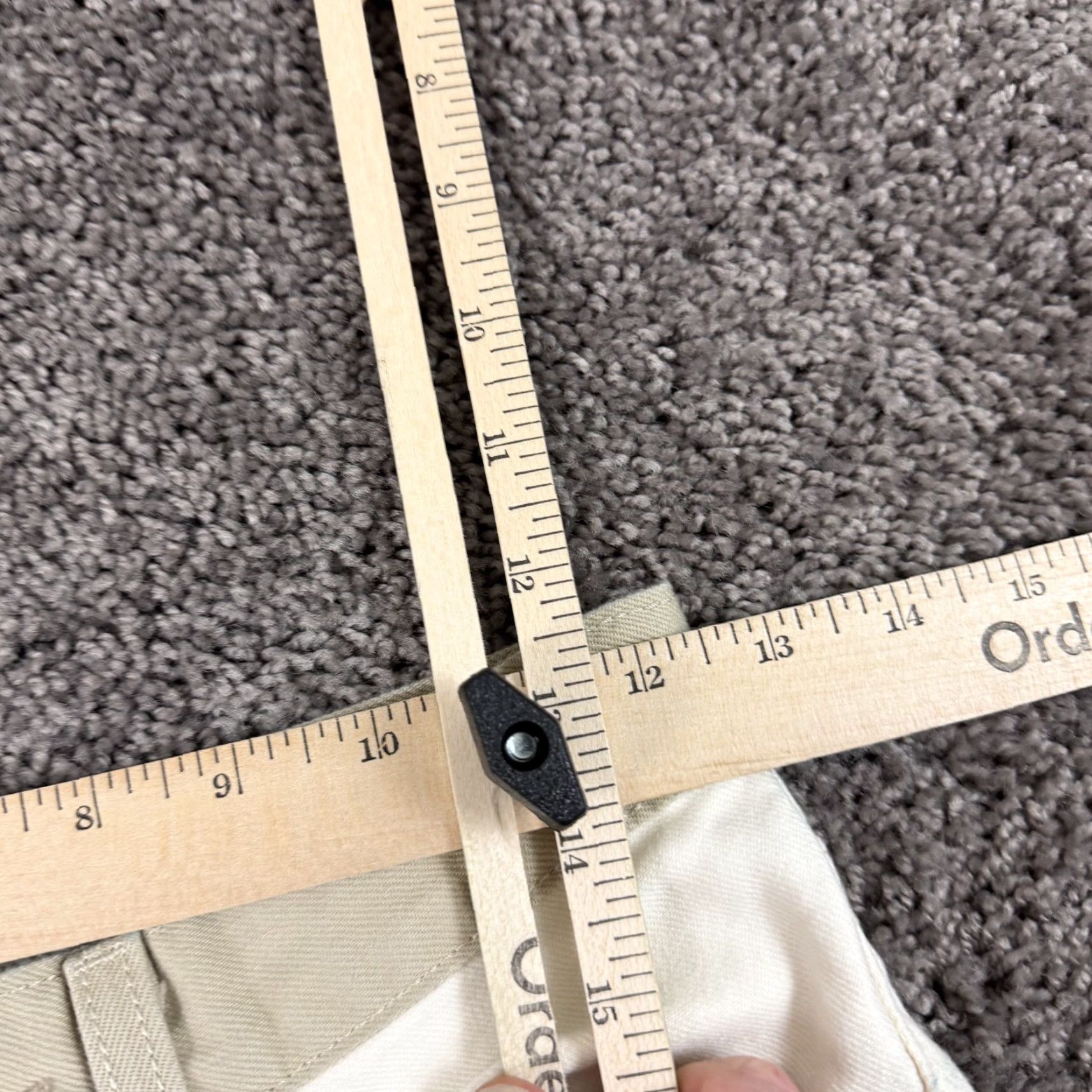 Levi's Levis Ribcage Straight Jeans Women 27 Beige Two Tone Ankle Button Fly 24x26 Womens Size 27" / US 4 / IT 40 - 5 Thumbnail