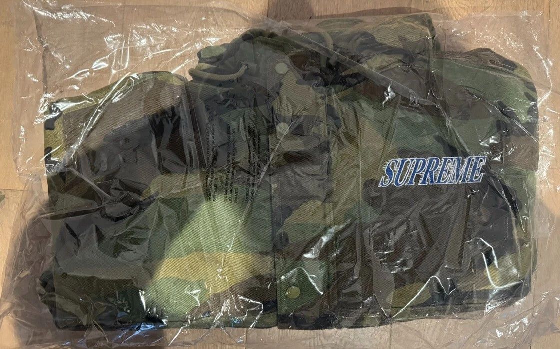 Mitchell & Ness × Supreme Supreme x Mitchell & Ness Twill Stadium Jacket Camo FW24 Size US M / EU 48-50 / 2 - 4 Thumbnail