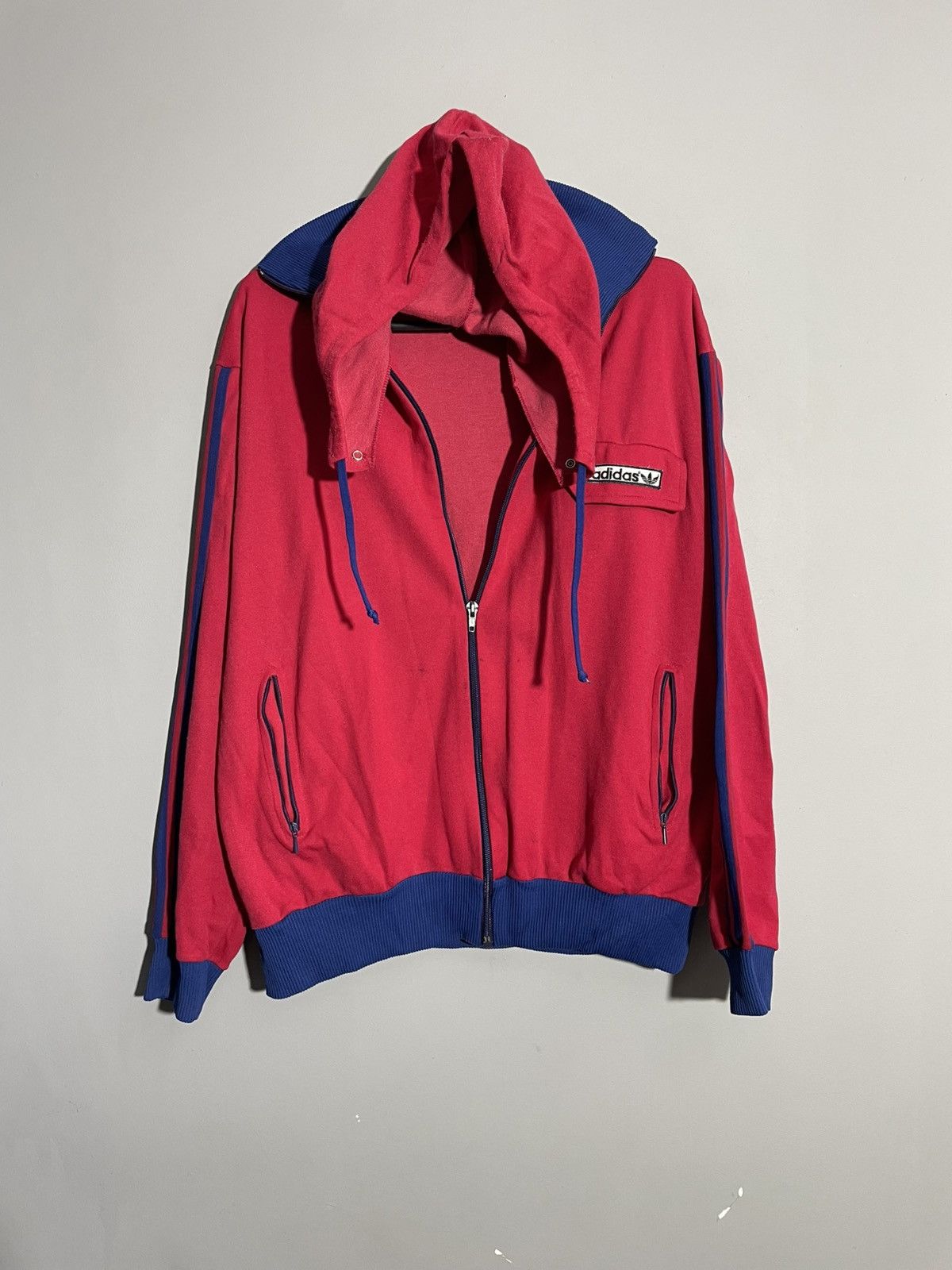 Adidas Rare Vintage 80s Adidas Logo Track jacket size 56 Size US XL / EU 56 / 4 - 18 Thumbnail