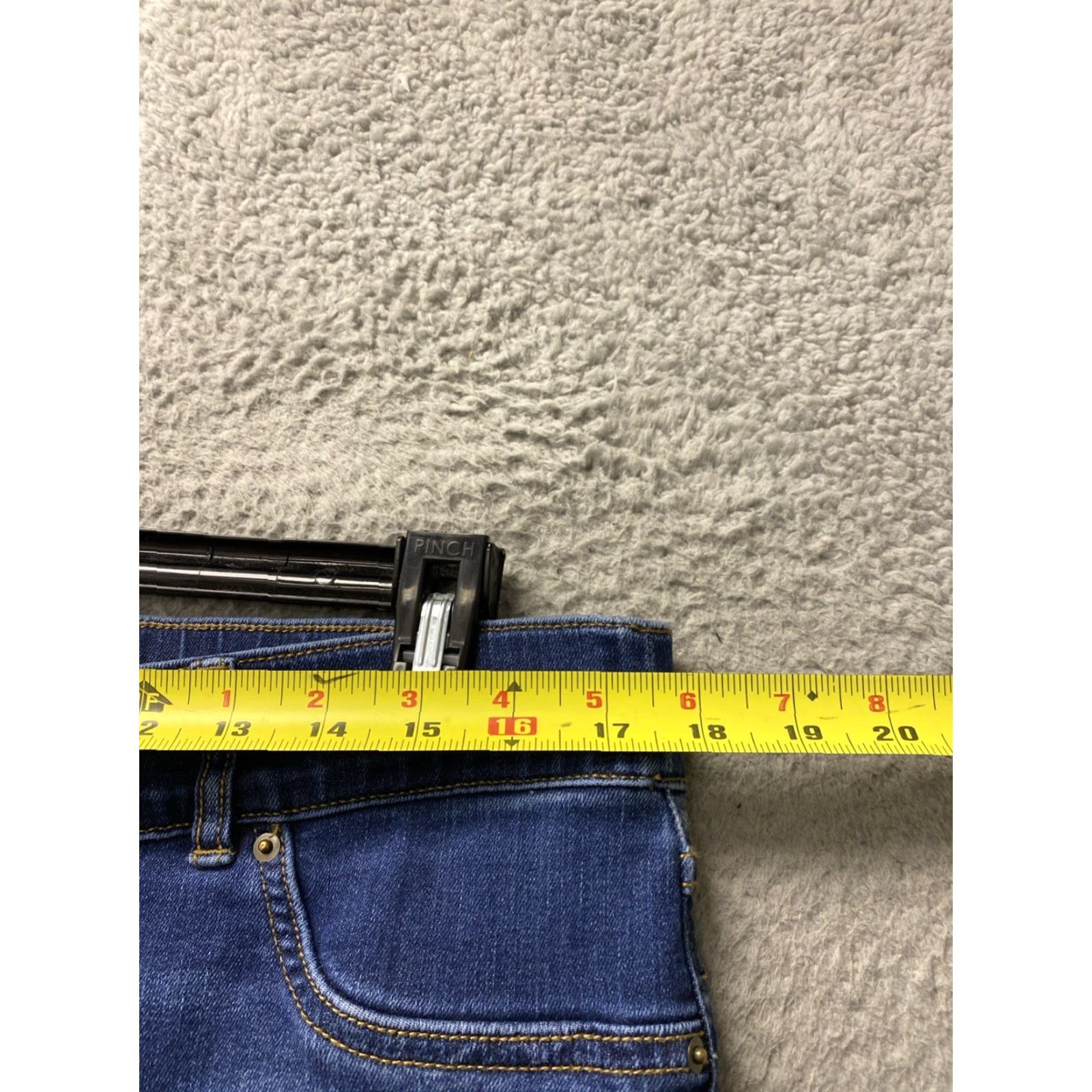Spanx Spanx Women Jeans Flared XL Blue 34in Cotton Blend Denim High Rise 5-Pocket Stretch - Regular Fit N/A Size 40" / US 18 - 7 Thumbnail