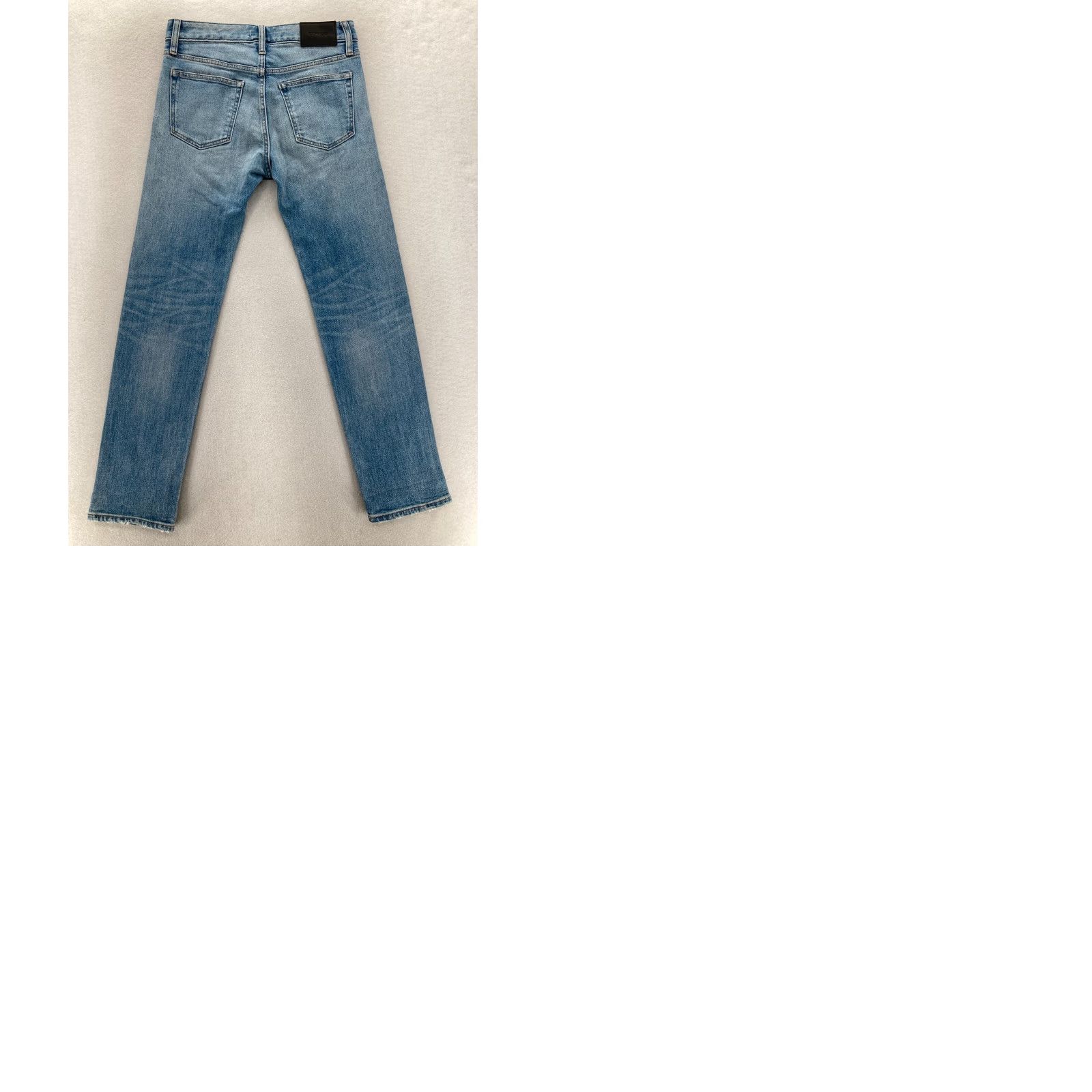 Express Express Jeans Mens 28x30 Slim Straight Denim Blue Stretch Button Fly Size US 28 / EU 44 - 10 Thumbnail