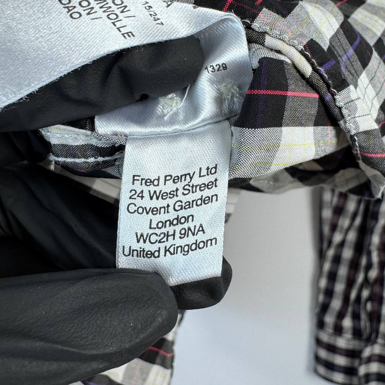 Fred Perry Fred Perry Checked Button Down Shirt Black White Mens Size S Size US S / EU 44-46 / 1 - 8 Thumbnail