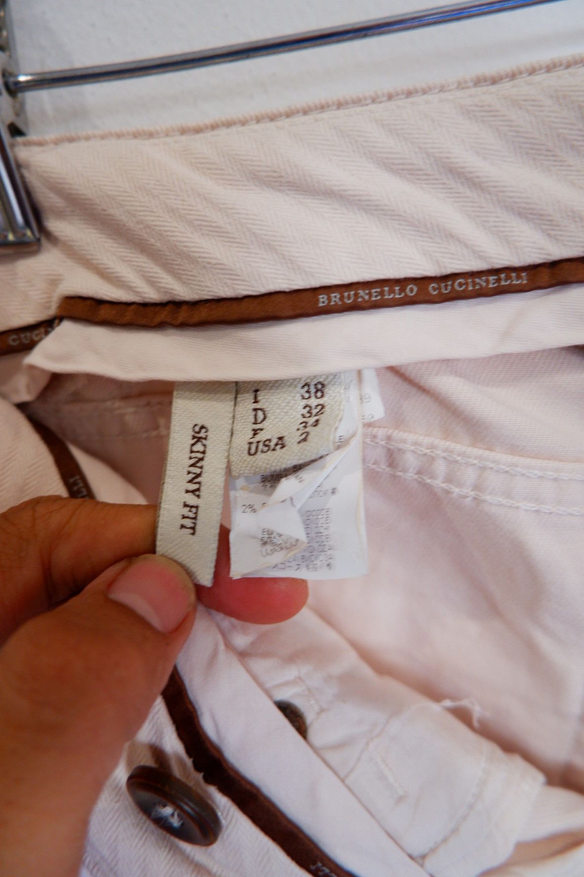 Brunello Cucinelli Brunello Cucinelli Skinny Fit Jeans Size 26" / US 2 / IT 38 - 7 Thumbnail