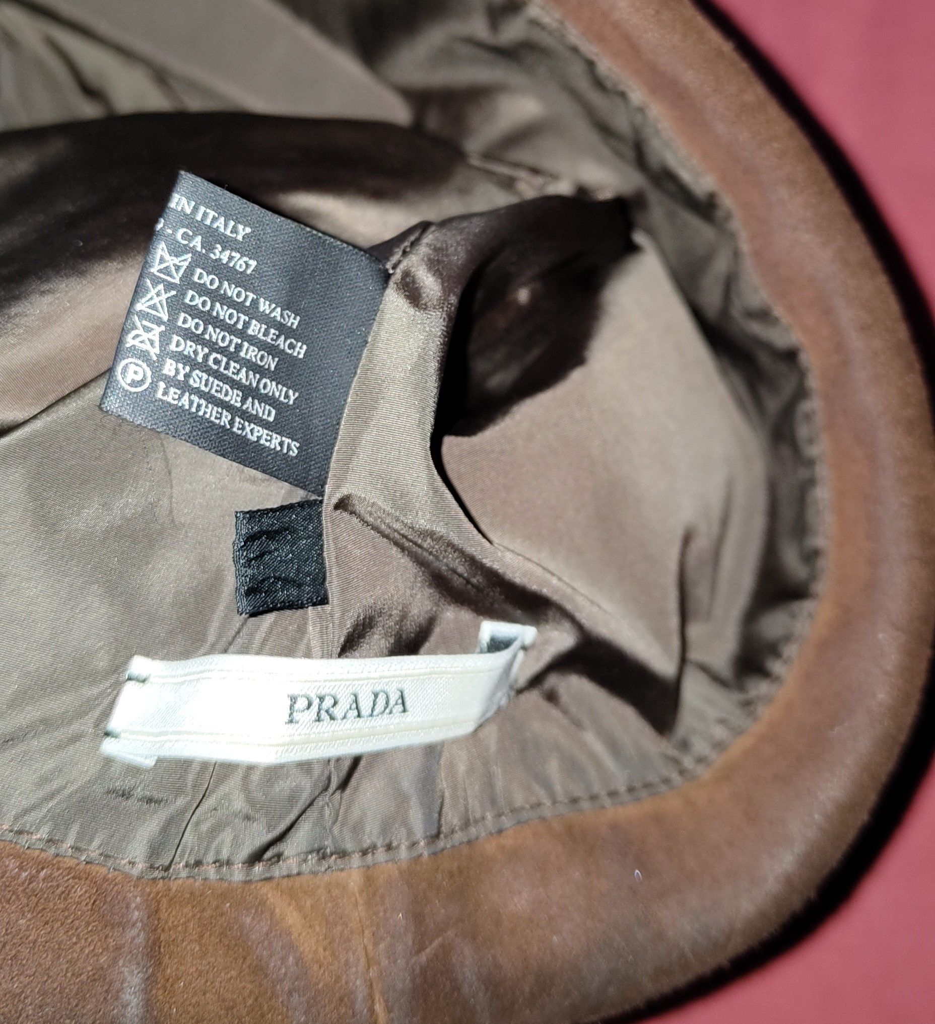 Prada Fall 2005 Menswear Lambskin Hat Size ONE SIZE - 6 Thumbnail