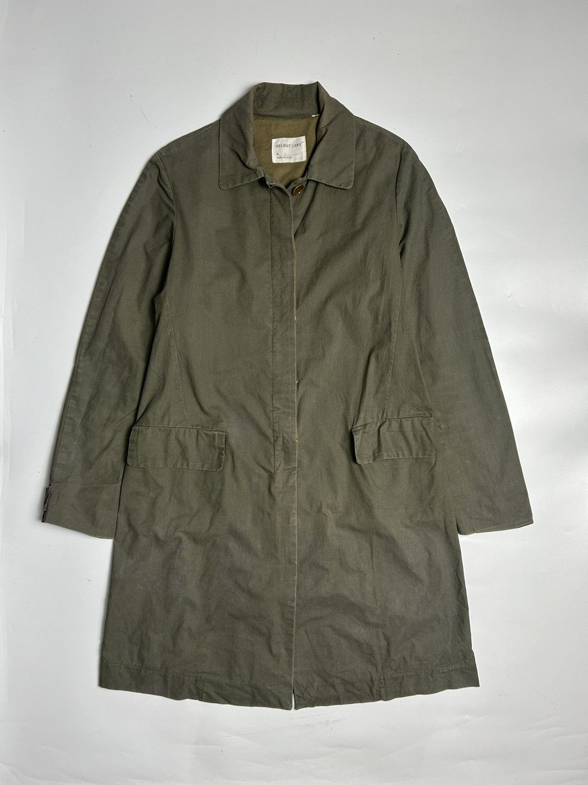 90s HELMUT LANG 本人期 COTTON SUEDE COAT 90s HELMUT LANG 本人期 COTTON SUEDE COAT