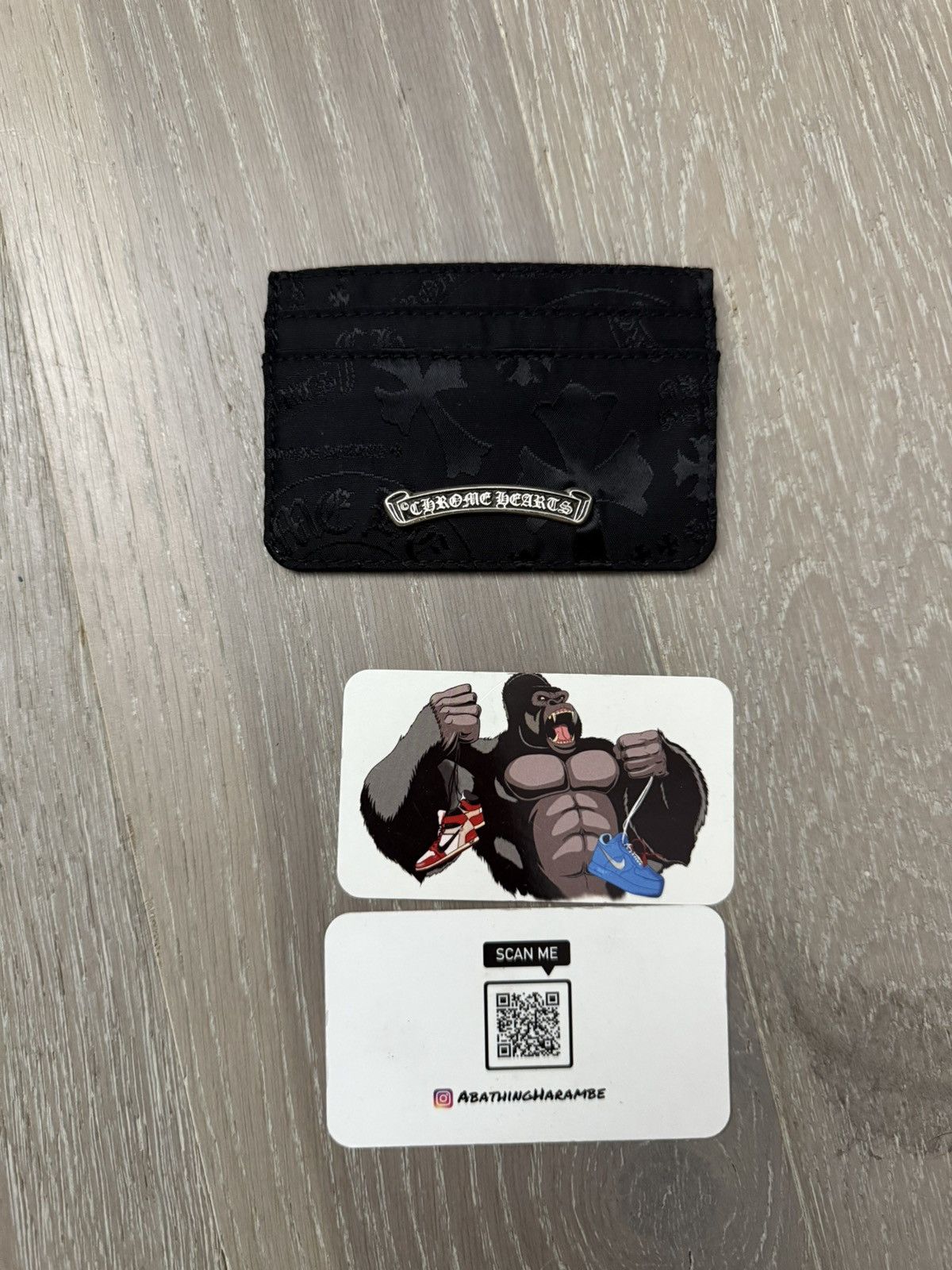 Chrome Hearts Chrome Hearts Nylon Card Holder Size ONE SIZE - 3 Thumbnail